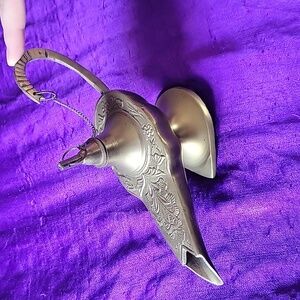 Brass vintage genie lamp made in India